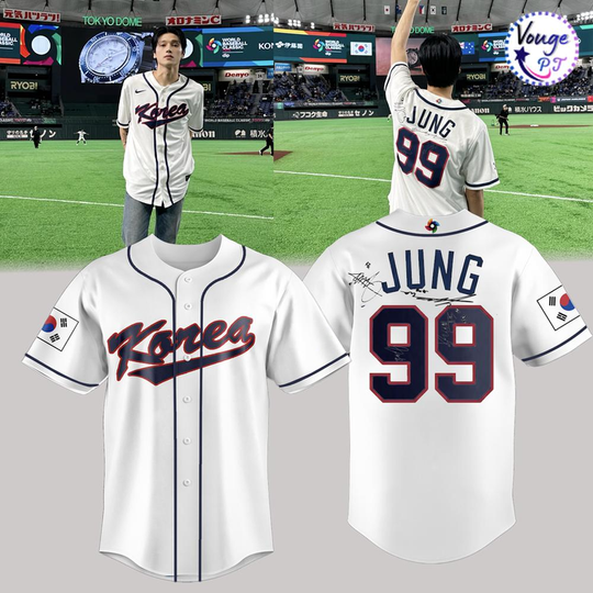 Discover Wooyoong Korea Baseball 2026 World Baseball Classic Limited Edition Baseball Jersey