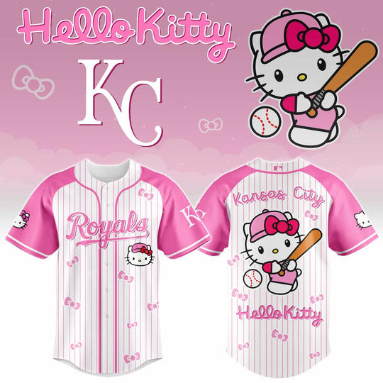 Kansas City Royals x Hello Kitty 2026 Limited Editions Jersey