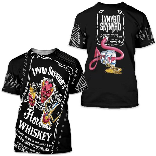 Vintage 90s Lynyrd Skynyrd Devil In The Bottle Winterland T-Shirt