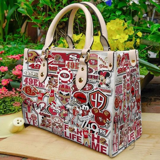 San francisco 49ers  leather bag