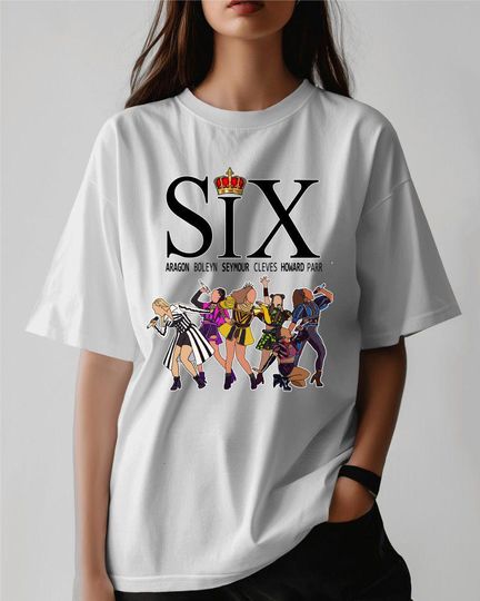 Discover Six The Musical T-Shirt, Music Band Concert Shirt, Gift For Concert Lovers, Musical Theatre Gifts