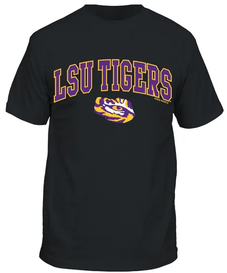Discover LSU Men's Black Collegiate Arch T-Shirt