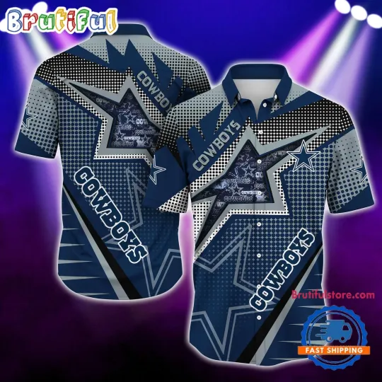 Discover Dallas Cowboys Special Football Team Star Hawaiian Shirt For football Fans