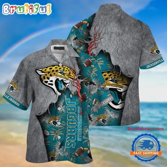 Jacksonville Jaguars Football Team Summer God Hawaiian Shirt For football Fans