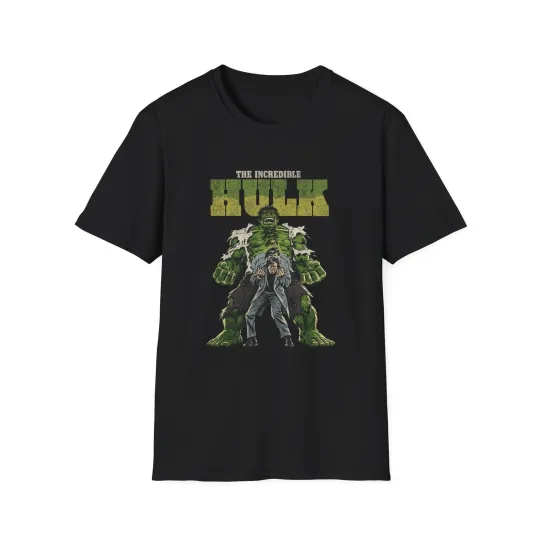 Discover The Incredible Hulk Graphic T-Shirt with Comic Hero
