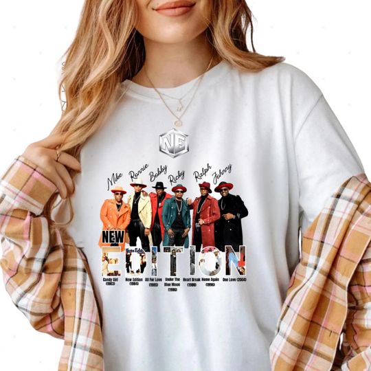New Edition R&B Concert Tour 2026 Tee, Music Fan Tee