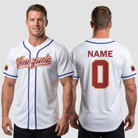 Discover Venezuela Baseball Jersey 2026 World Baseball Classic