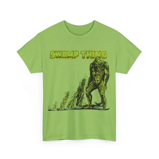 Discover Swamp Thing T-Shirt Stephen Bissette & John Totleben Art DC Vertigo Comics