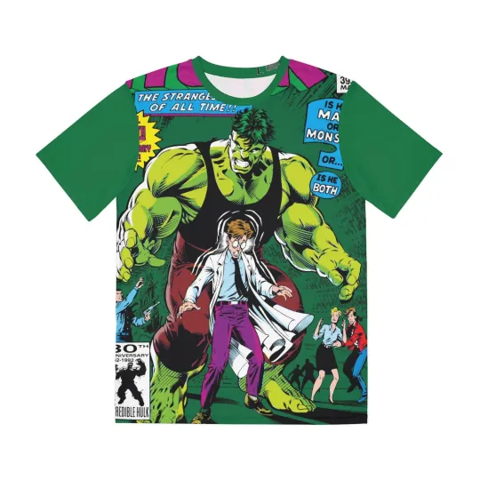 Discover Incredible Hulk All Over Print T-Shirt - Dale Keown, Marvel Comics