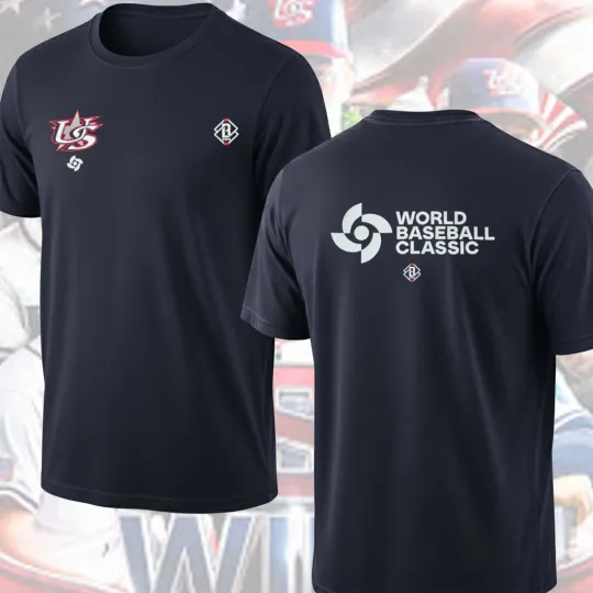 Discover 2026 World Baseball Lifestyle USA Team T Shirt Men's USA Baseball Tee