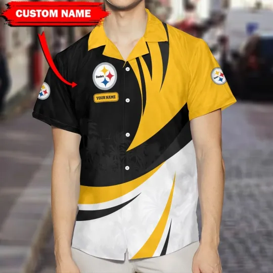 Discover Pittsburgh Football Team Steelerss Personalized Summer Hawaiian Shirt 142, Unise