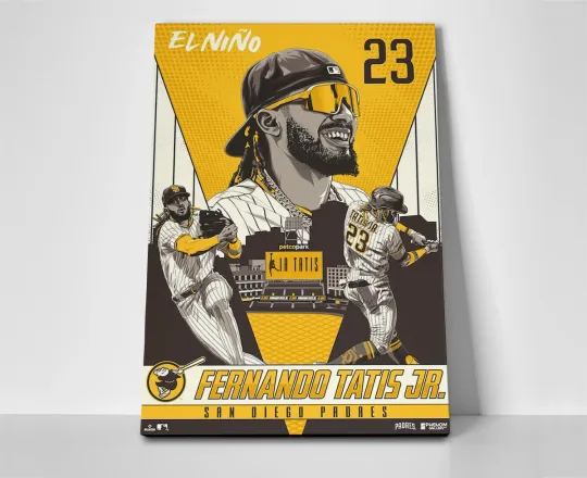 Discover FRD Tatis Jr El Nino Poster or Canvas