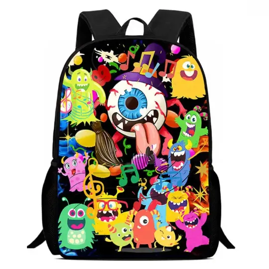 Discover My Singing Monsters Student Backpack for Boys and Girls