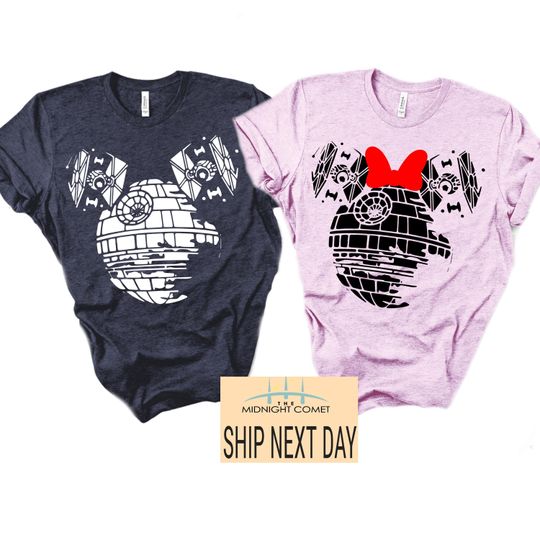 Discover Custom Disney Star Wars 2026 Trip Shirts, Disney Star Wars Mickey Ear Shirt, Disney Family Shirts, Star Wars Shirts, Disney Couple Shirts
