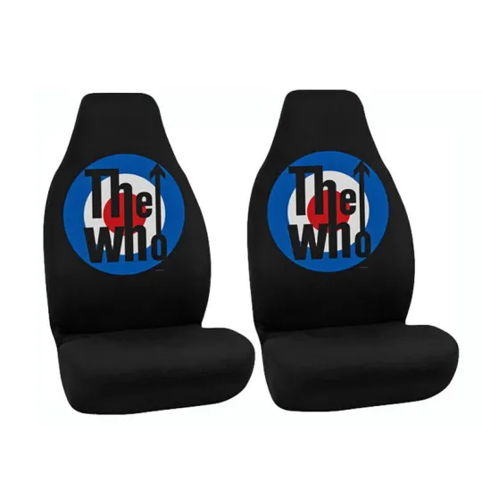 Discover The Who Rock Band Car Seat Cover Set for Front Bucket Seats