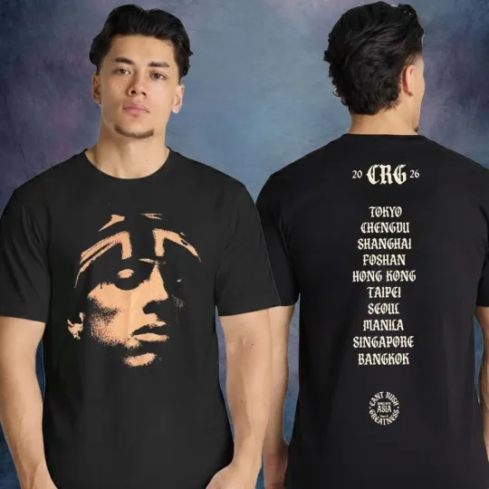 Discover Central Cee Asia Tour 2026 Photo Merch T-Shirt