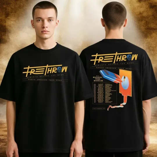 Discover Free Throw Tour 2026 Dates Poster Moments Before The Wind North America T-Shirt
