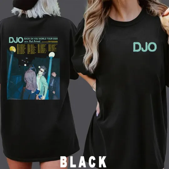 Discover DJO Back on You World Tour 2026 Concert Inspired Unisex T-Shirt