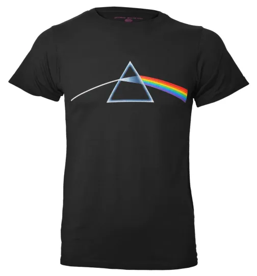 Discover Pink Floyd Dark Side of the Moon Album T-Shirt Men’s