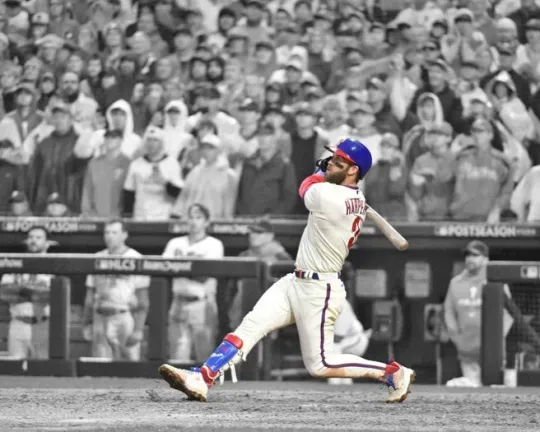 Philadelphia Phillies Bryce Harper Spotlight Photo Print Poster