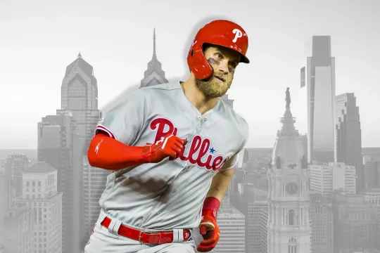 Discover Bryce Harper Philadelphia Art Wall Indoor Room Outdoor Poster - POSTER 20x30