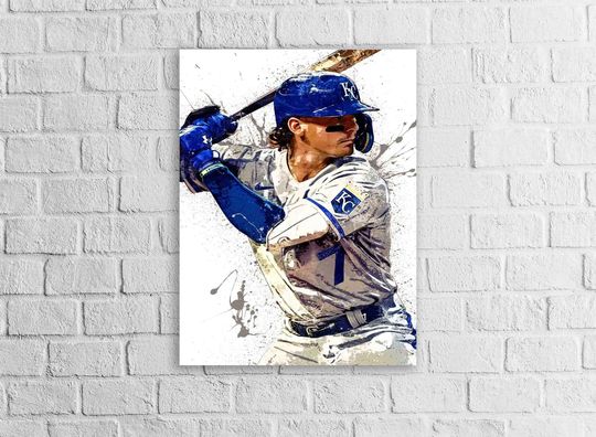 Discover Bobby Witt Jr Poster, Kansas City Royals, Fine Art, Man Cave, Kids room, Dorm Room, Kids Room