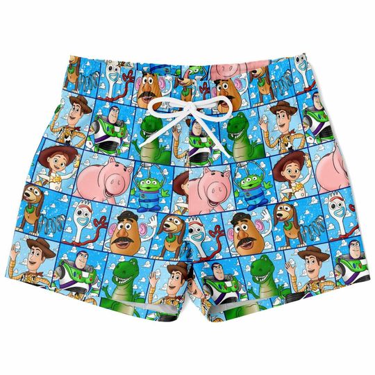 Discover Toy Story Swim Trunks, Woody and Buzz Boys Beach Shorts, Disney Vacation Swimwear, Swim Suit Swim Trunks, Vacation Essentials, Kids Swim