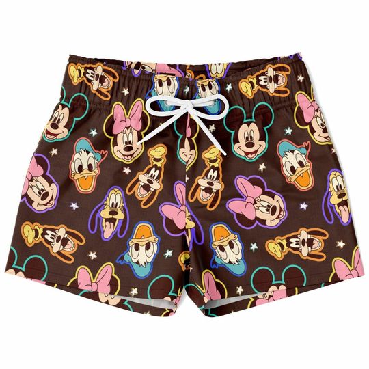 Discover Mickey and Friends Swim Trunks, Mickey Boys Beach Shorts, Disney Vacation Swimwear, Swim Suit Swim Trunks, Vacation Essentials, Kids Swim