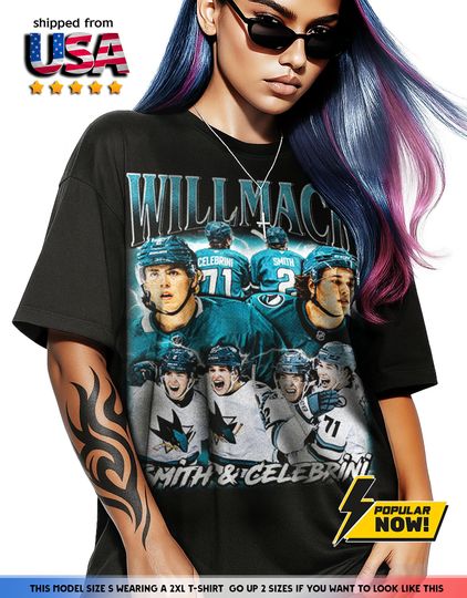 Discover Will smith T-Shirt, macklin celebrini shirt willmack Unisex Crewneck