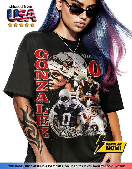 Discover Christian Gonzalez T-Shirt, Gonzo tshirt Unisex Crewneck