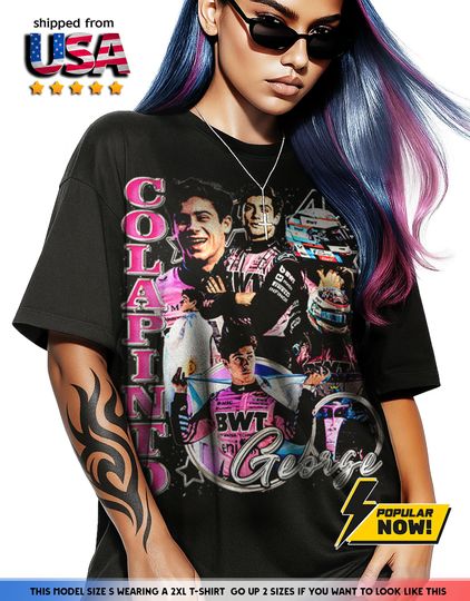 Discover Franco Colapinto T-Shirt, Unisex Crewneck