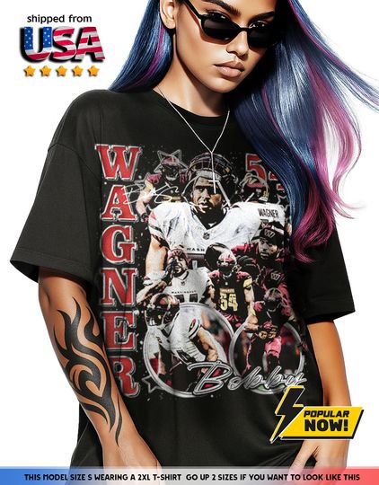 Discover Bobby Wagner T-Shirt, Unisex Football Fan Tee