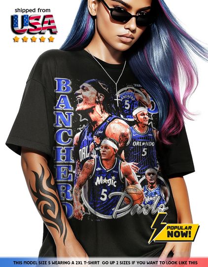 Discover Paolo Banchero T-Shirt, Unisex Crewneck