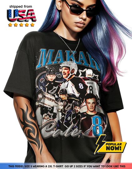 Discover Cale Makar T-Shirt, Unisex Crewneck