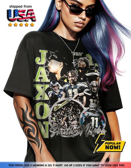 Discover Jaxon Smith Njigba T-Shirt, Unisex Crewneck