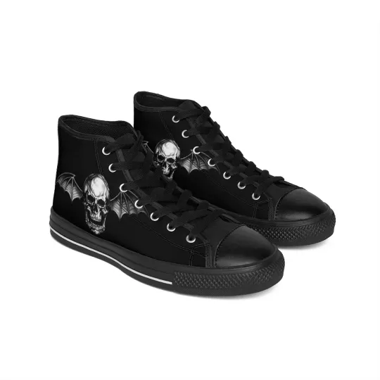 Discover Avenged Sevenfold Men's High Top Sneakers Classic Band Shoes