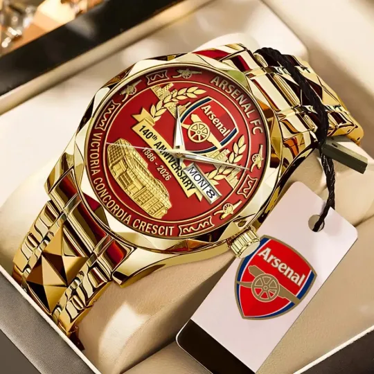 Discover Ars FC 140th Anniversary 2026 Alloy Luxury Quartz Watch