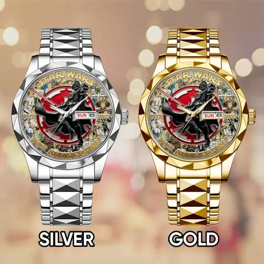 Discover Star Wars 50th Anniversary Alloy Luxury Quartz Watch