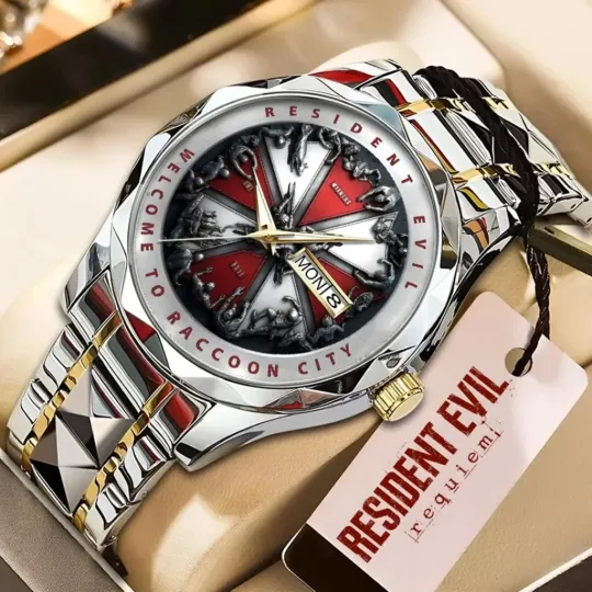 Discover Resident Evil Requiem Alloy Luxury Quartz Watch