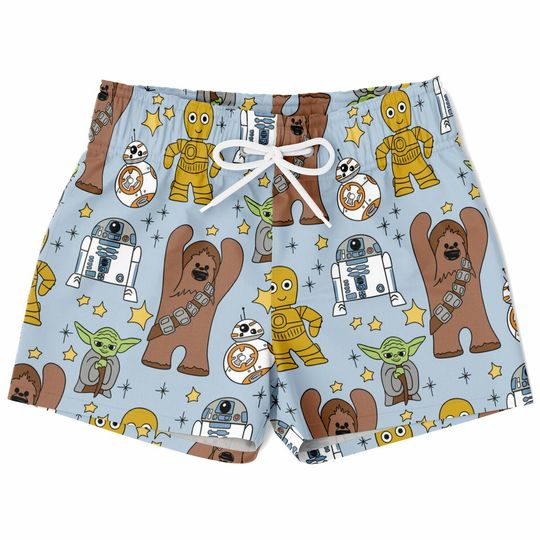 Star Wars Swim Trunks, Star Wars Boys Beach Shorts, Disney Vacation Swimwear