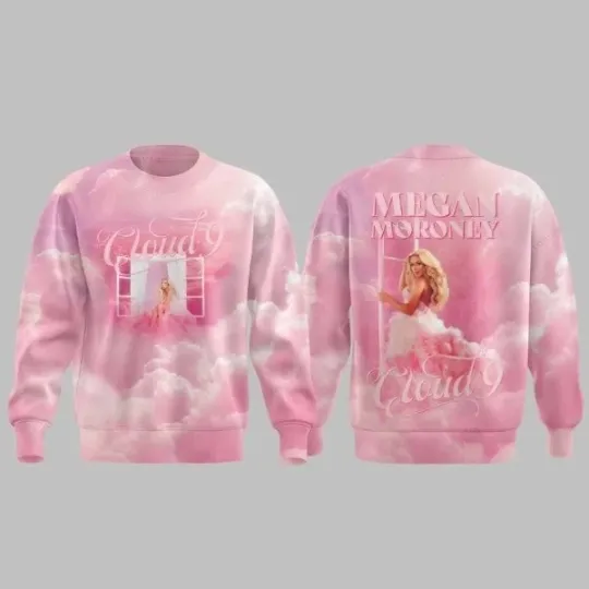Discover Megan Moroney Cloud 9 Tour 2026 Print 3D Unisex Sweatshirt