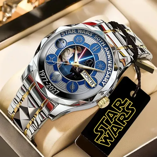 Discover Star Wars 50th Anniversary Alloy Luxury Quartz Watch