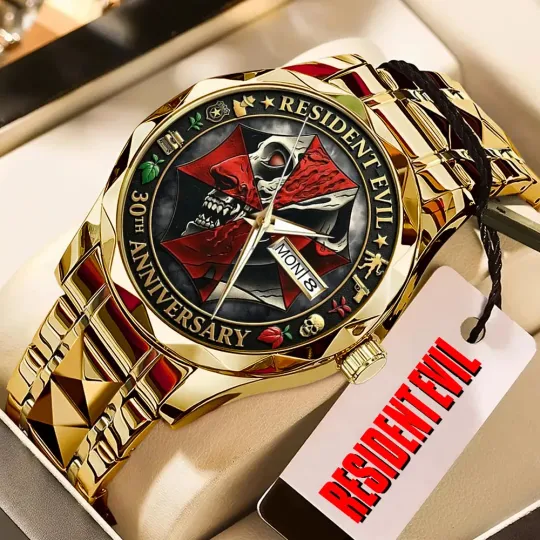 Resident Evil Alloy Luxury Quartz Watch