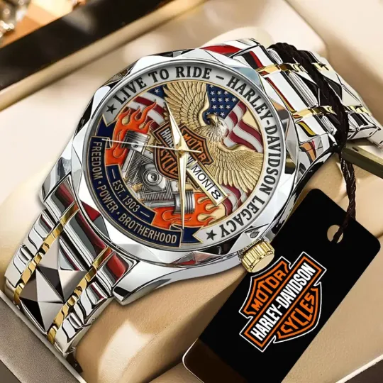 Discover Harley Davi d son Alloy Luxury Quartz Watch