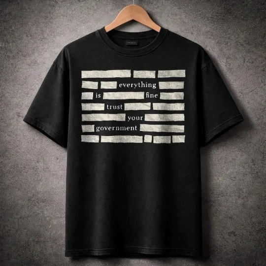 Discover Censored Everything Is Fine Unisex T-Shirt