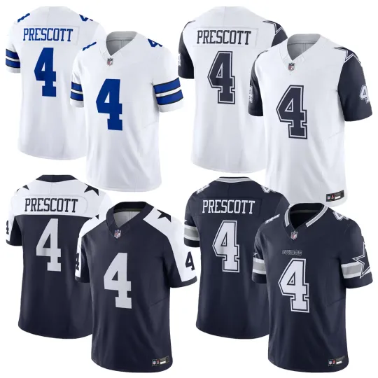 Discover Men's/Youth Cowboyss #4 Dak Prescott  Game Jersey