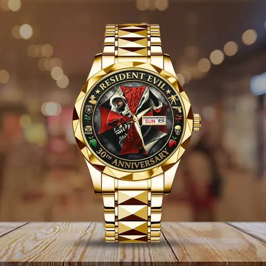 Discover Resident Evil Alloy Luxury Quartz Watch