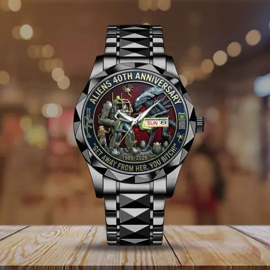 Discover Aliens 40th Anniversary Alloy Luxury Quartz Watch