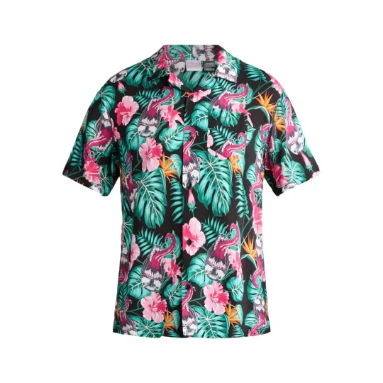 Marvel Venom Tongue Graphic Hawaiian Resort Shirt