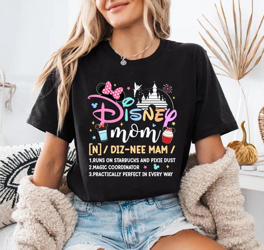 Discover DisneyMom Definition Shirt, Disneyland Mothers Day Matching Shirt, Magic Kingdom Shirt, DisneyMom Shirt